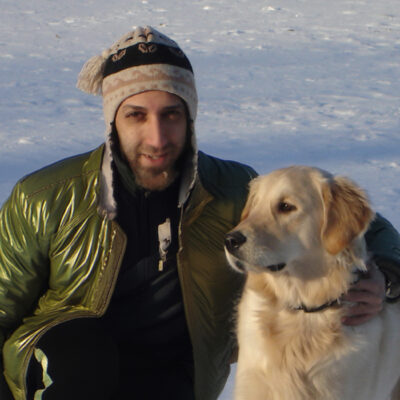 Gokhan Danacioglu (Gökhan Danacıoğlu in Turkish) was with his boy Hanti (RIP) at Dufferin Park, Toronto, ON, Canada