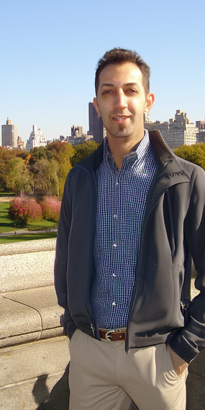 Gokhan Danacioglu (Gökhan Danacıoğlu in Turkish) in Central Park, New York, NY, USA