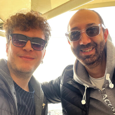 Gokhan Danacioglu (Gökhan Danacıoğlu in Turkish) with his best friend ever Efe Dogan (Efe Doğan in Turkish)