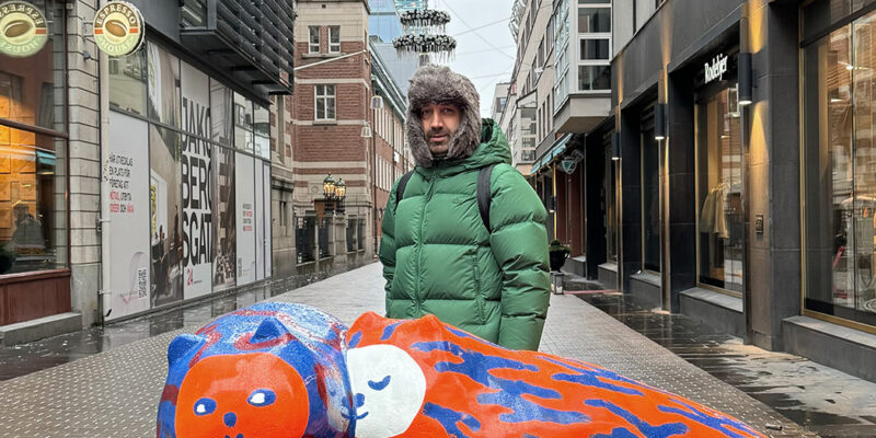 Gokhan Danacioglu was on the streets of Stockholm, Sweden