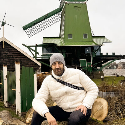 Gokhan Danacioglu was at the Zaanse Schans windmills in the Netherlands