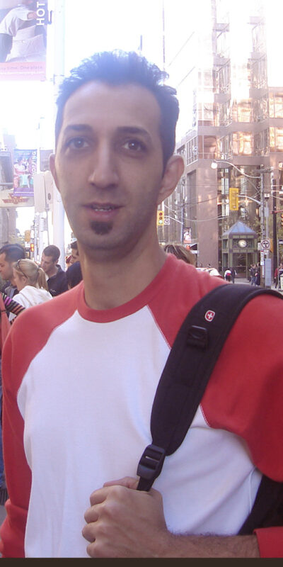Gokhan Danacioglu (Gökhan Danacıoğlu in Turkish) in Toronto's streets, Toronto, ON, Canada